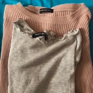 2 ADORABLE AND IN PERFECT CONDITION SWEATERS